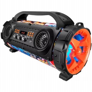 Caixa De Som Amplificada Bluetooth 100W Mondial Connect Thunder Street Portátil Bivolt + 1 Controle Remoto MCO-08