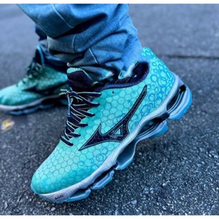 T nis Mizuno Wave Prophecy 3 Vietn Shopee Brasil