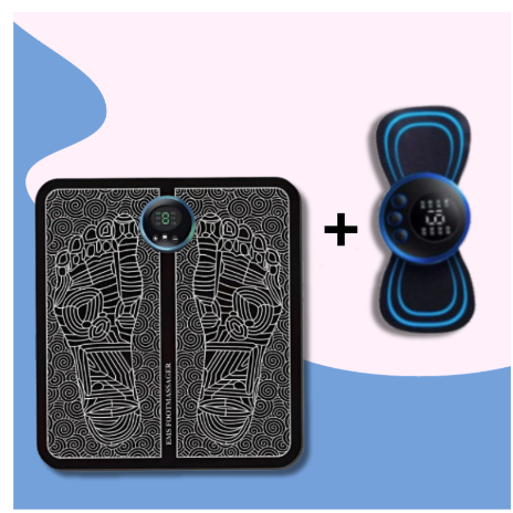 Mini Massageador de Cervical Elétrico Portátil Alivia Dores Corpo Pescoço