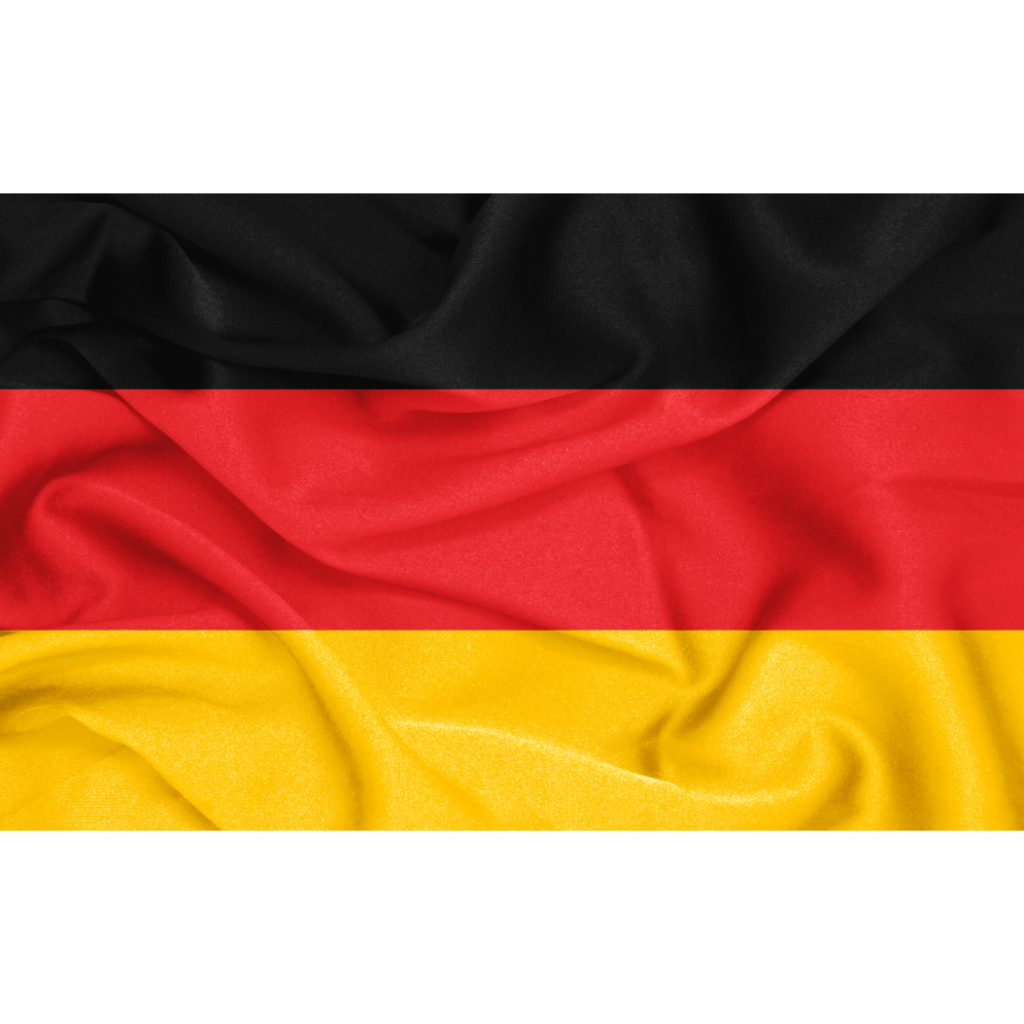 Bandeira da Alemanha 1,00m X 70cm em tecido oxford costura reforçada
