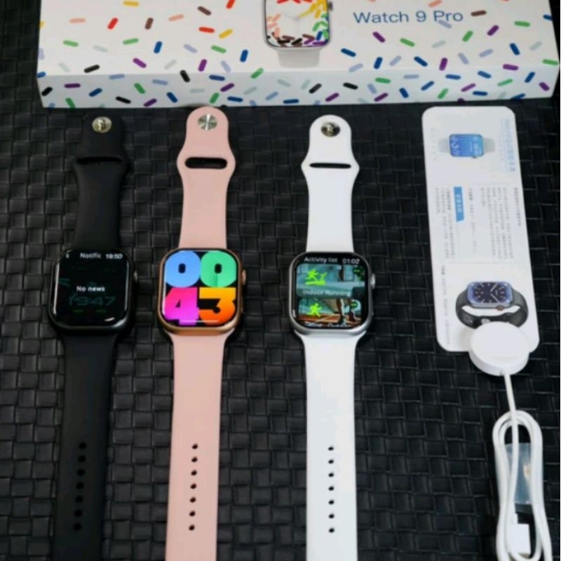 Smartwatch W29 Pro Series 9 Original -Tela Infinita (preto) | Shopee Brasil