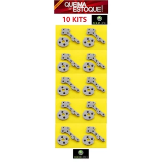 Borracha Condutiva Controle Xbox 360 Reparo Promoção (10 Conjuntos)