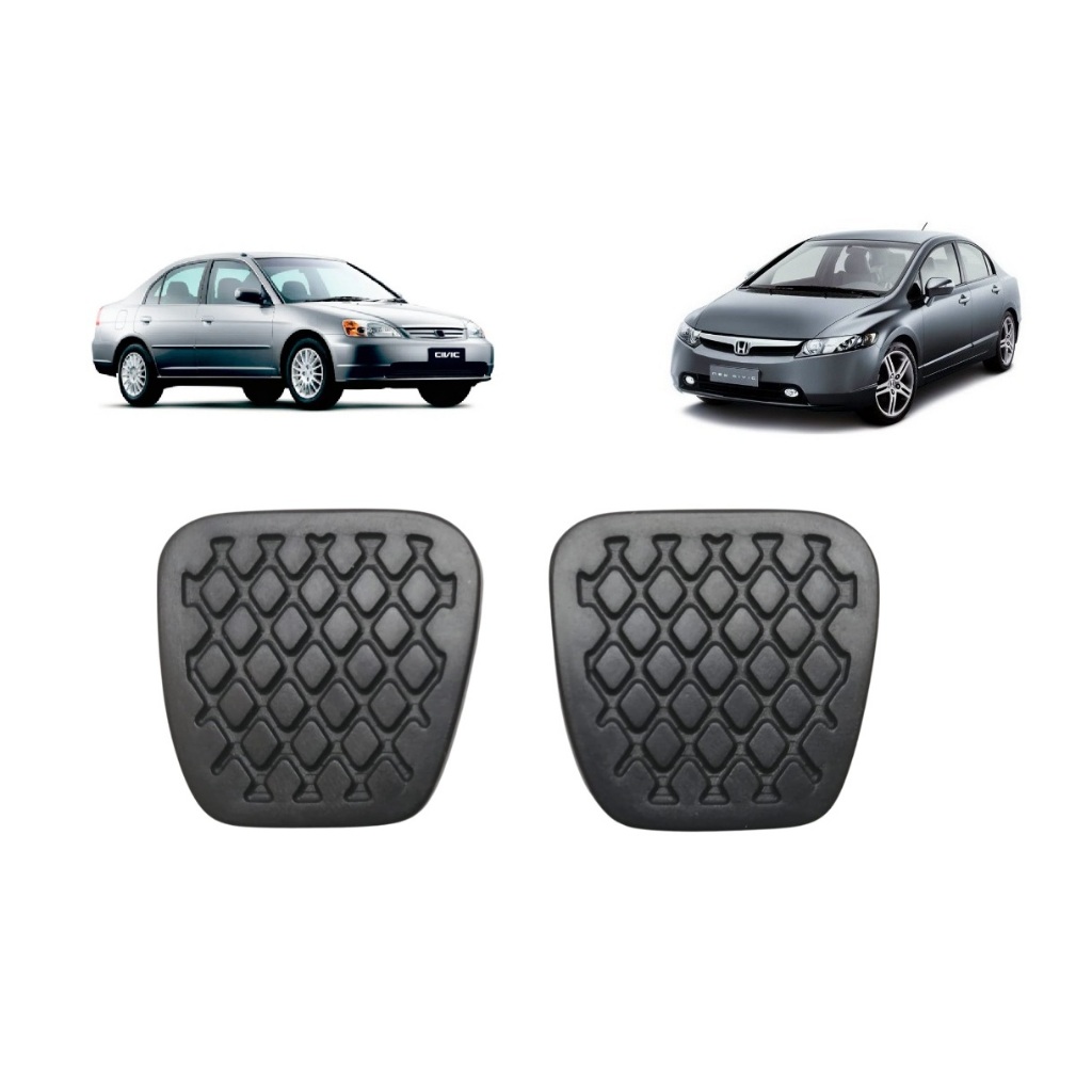 Capa Borracha Pedal Honda Civic Manual (freio/embreagem)