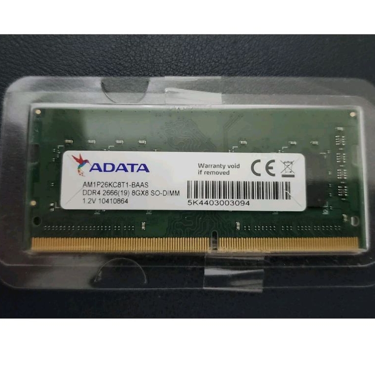 MEMORIA RAM ADATA 8GB DDR4-2666MHZ 1.2V - NOTEBOOK | Shopee Brasil