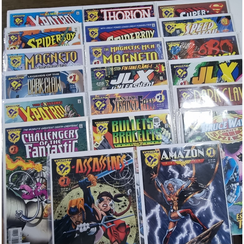 HQs Importadas - Single Issues - Amalgam (1996-1997) (Marvel/DC