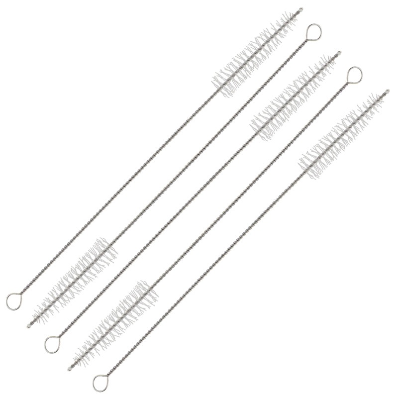 Kit 5 Escova Limpeza Bico Doceira de Churros e Recheador de Pão de Queijo