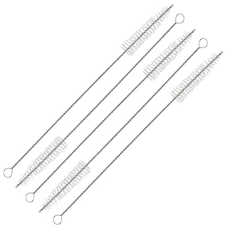 Kit 5 Escova Limpeza Bico Doceira de Churros e Recheador de Pão de Queijo