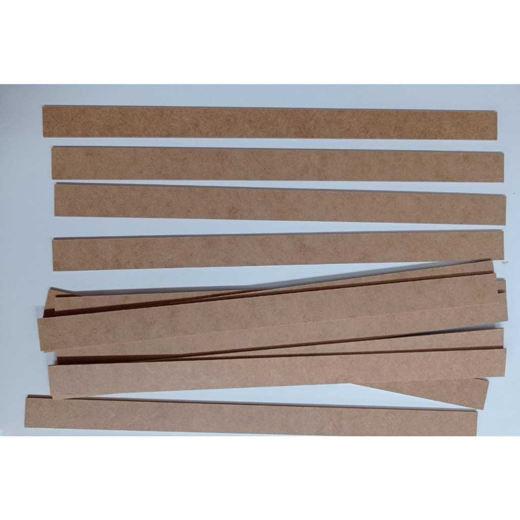60 unidades 100x3cm de mdf 6mm Lambril decorar Parede