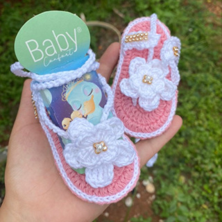 Sapatinhos de best sale croche bebe