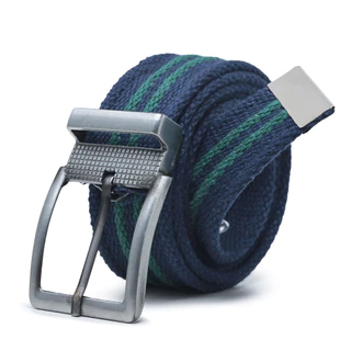 Cinto Lona Masculino Gorgorão Largo Dupla Face Premium