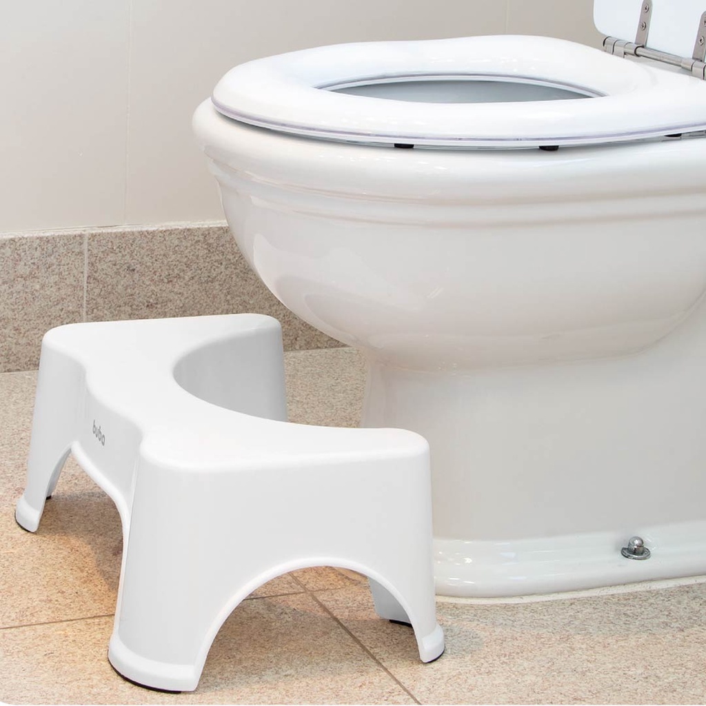 Apoio Banco Banquinho Cócoras Para Vaso Sanitário Antiderrapante Buba ...