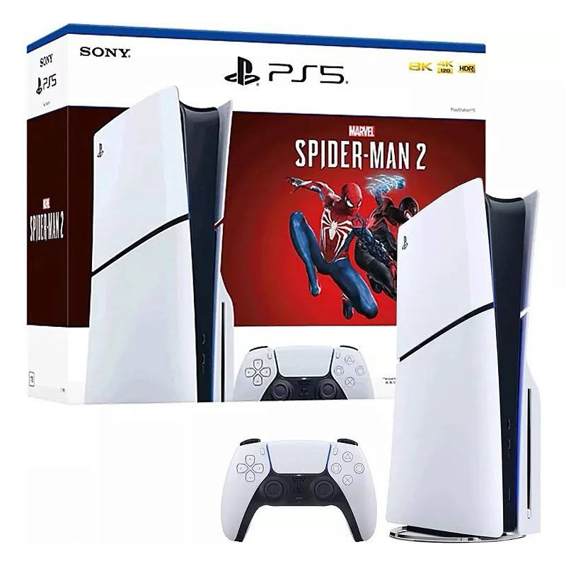 Console Sony PlayStation 5 Standard Edition + Jogo Marvel's Spider Man 2 PS5  Mídia Digital