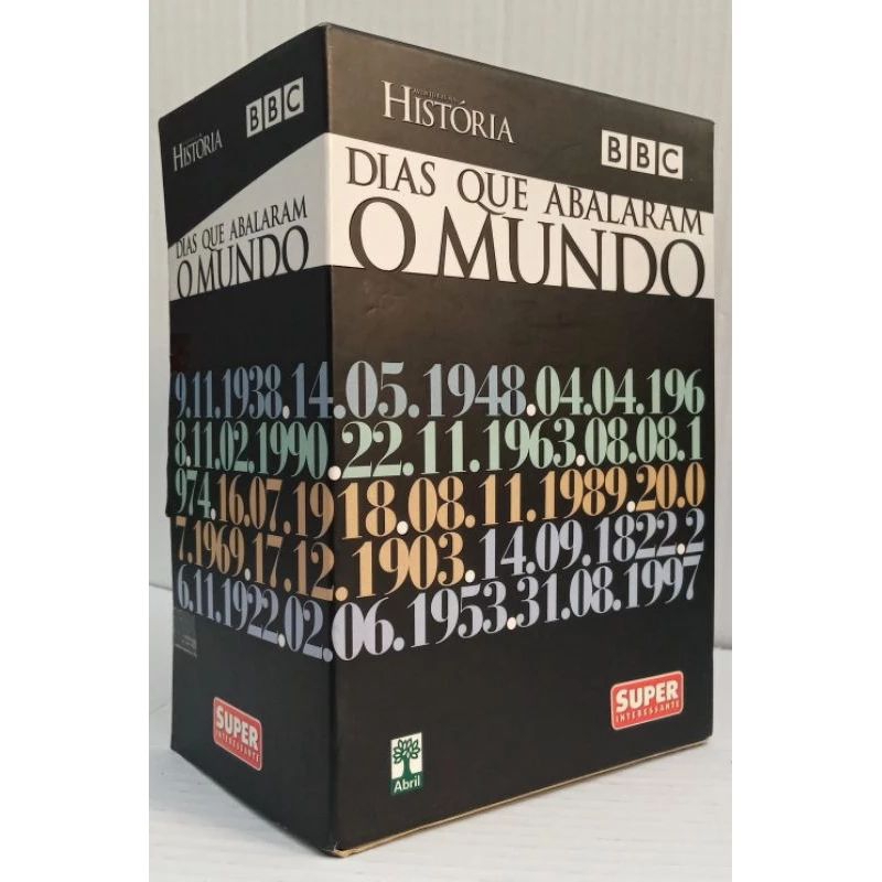 Box DVD os dias que abalaram o mundo completo Shopee Brasil