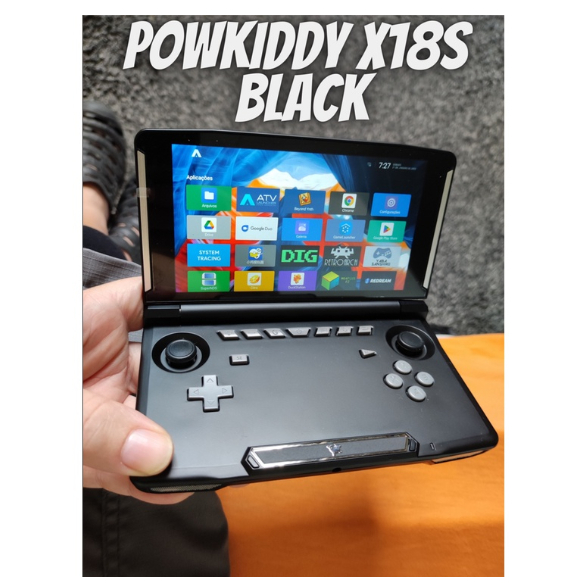 X18S Videogame Powkiddy X18s Android 11 3ds NDS PSP G Cube Ps2