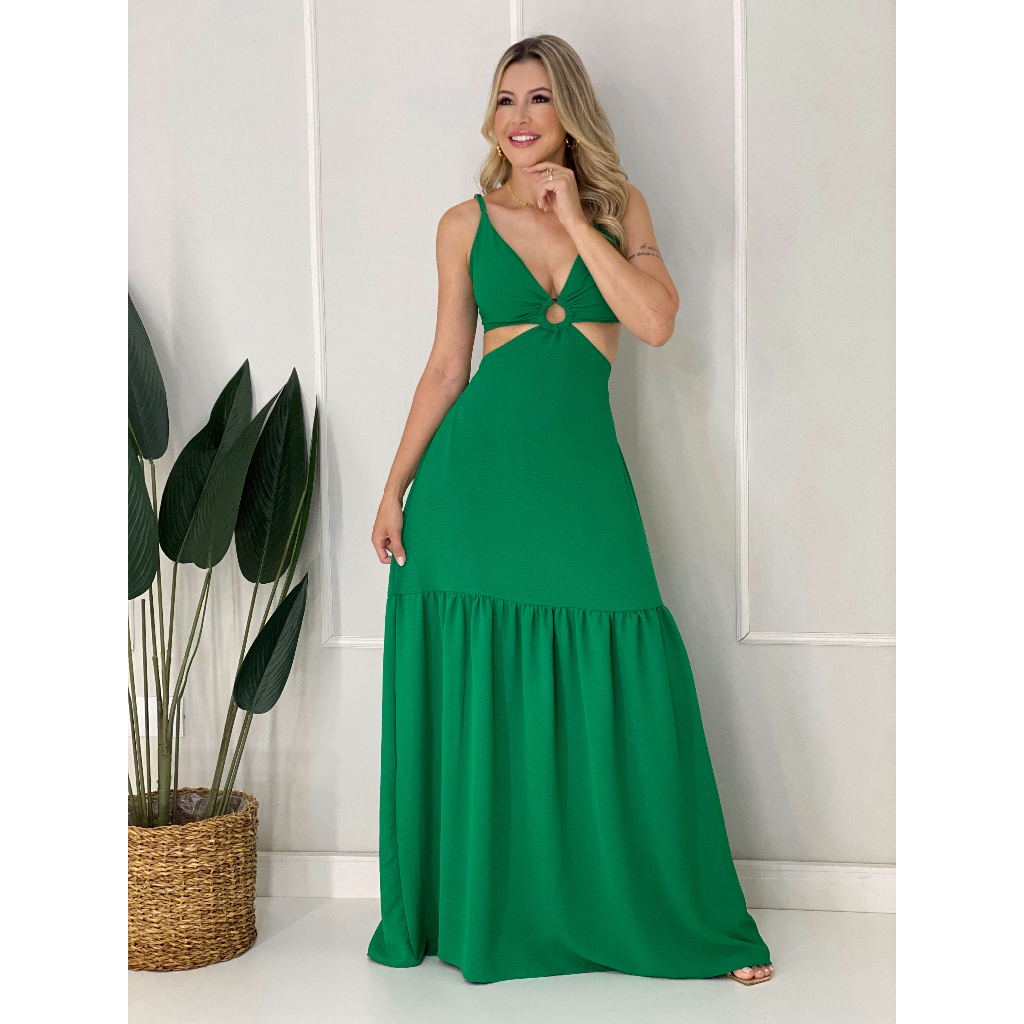 Vestidos longos best sale tendência 2019