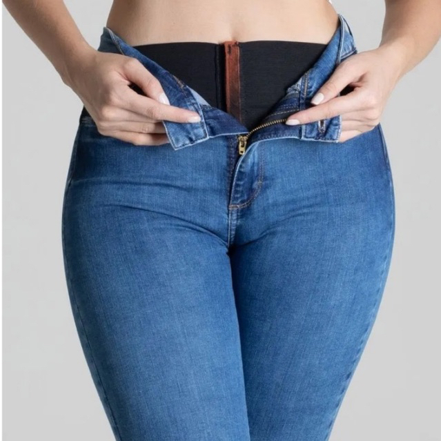 Calça sawary super lipo hot sale branca