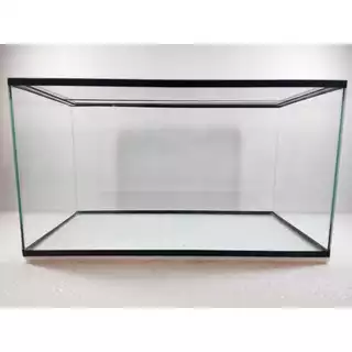 aquário grande e espaçoso de alta qualidade 45x20x25 22 litros para peixes vidro transparente