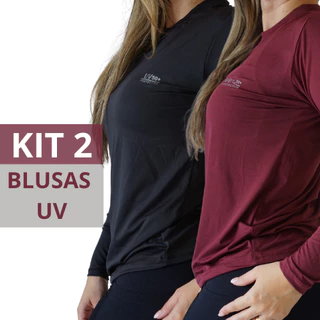 Camisa UV Feminina Proteção Térmica Camiseta e Blusa Manga Longa de Praia e Esportiva