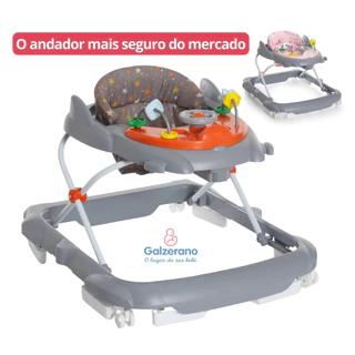 Andador para Bebê Galzerano Andador Seguro Inmetro Menino Menina