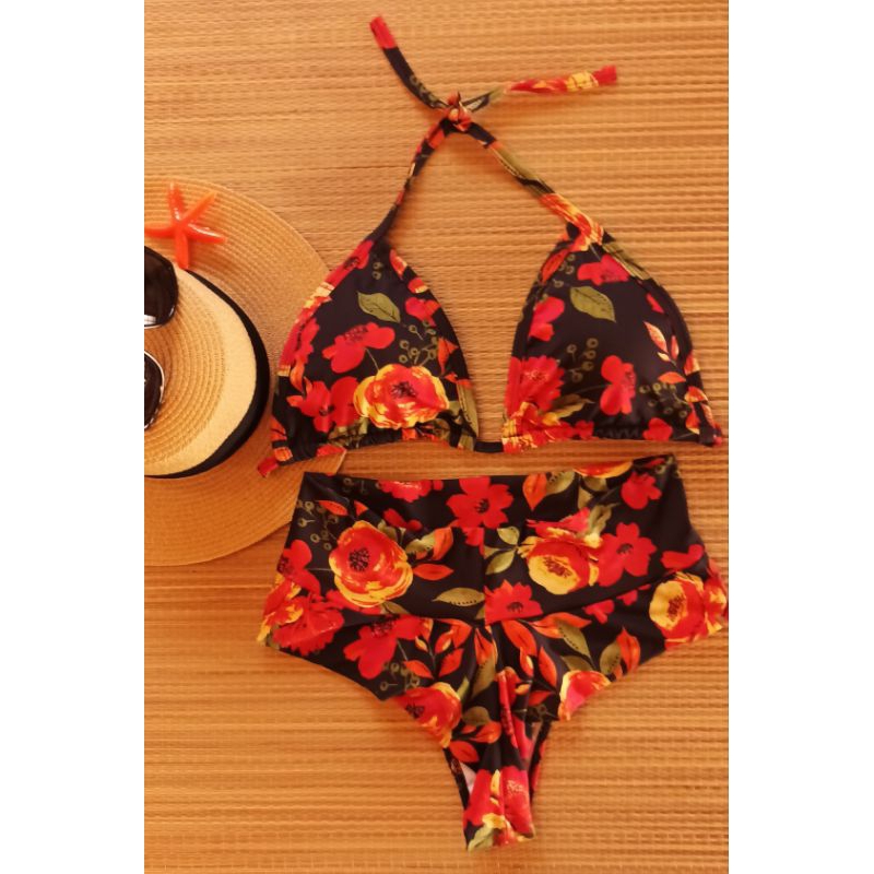 Biquíni Fio Duplo Plus Size em Summerplex praia verão piscina | Shopee ...