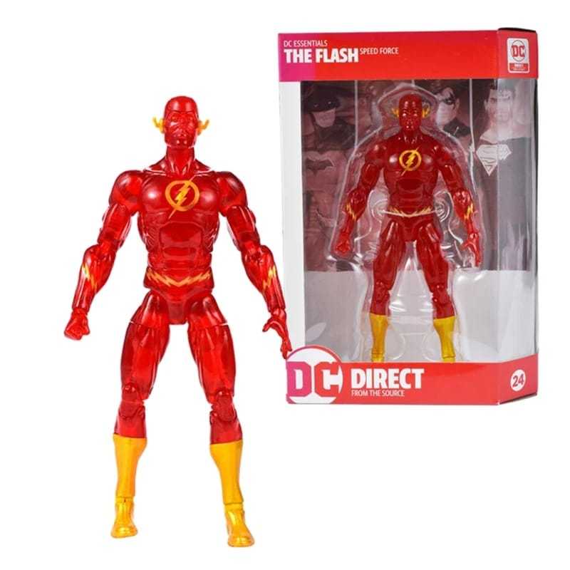 The flash Speed Force Action figure dc essentials Oficial