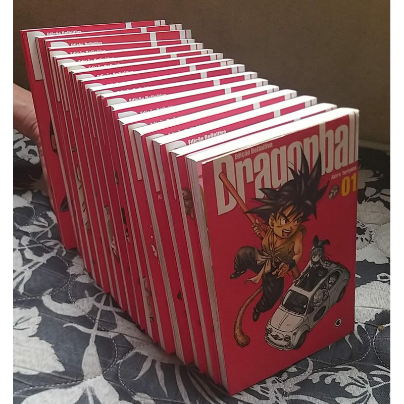 Dragon ball edição de luxo 1 ao 16 - CAPA CARTÃO - CONRAD - Kanzenban