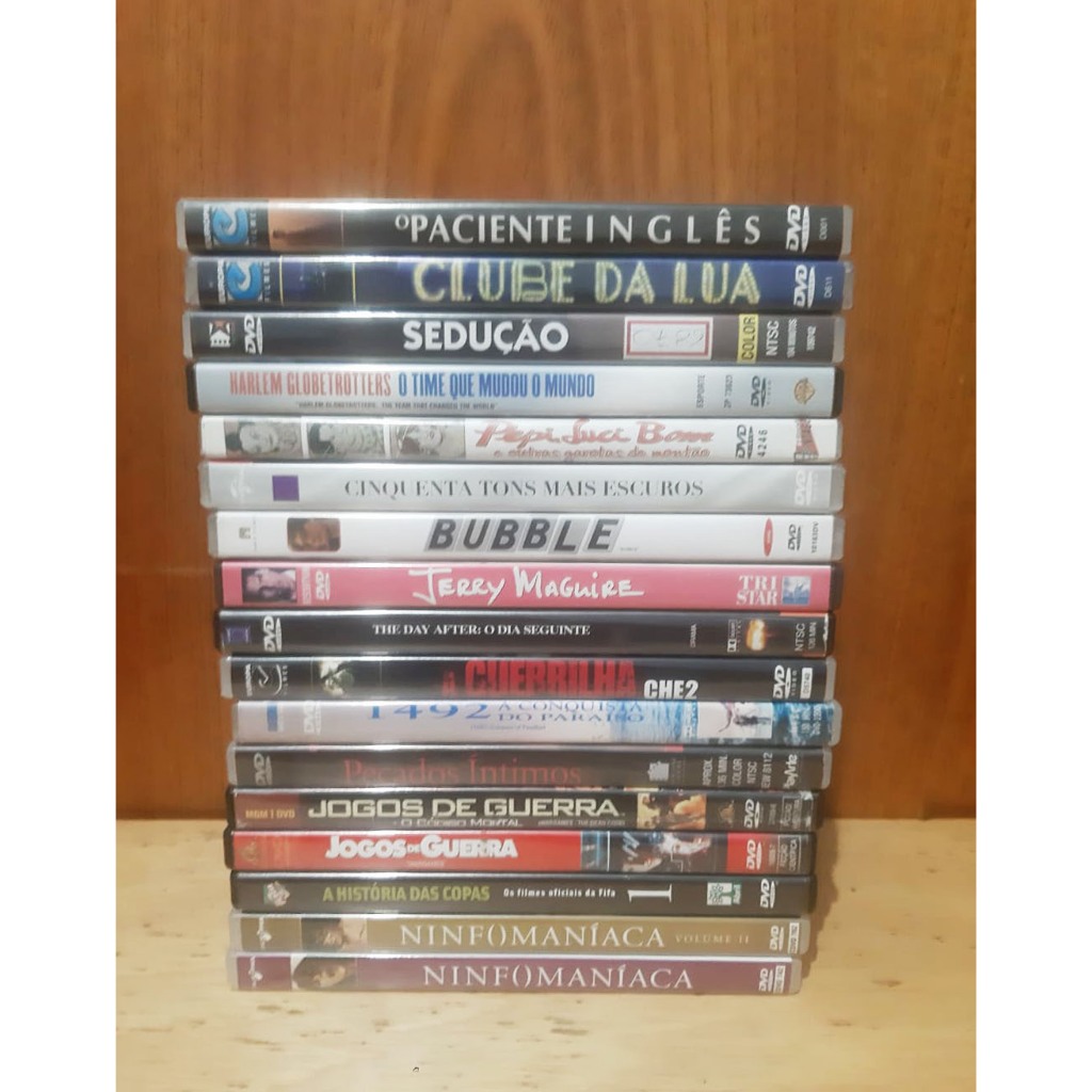 Lote 12 DVDs Diversos | Shopee Brasil