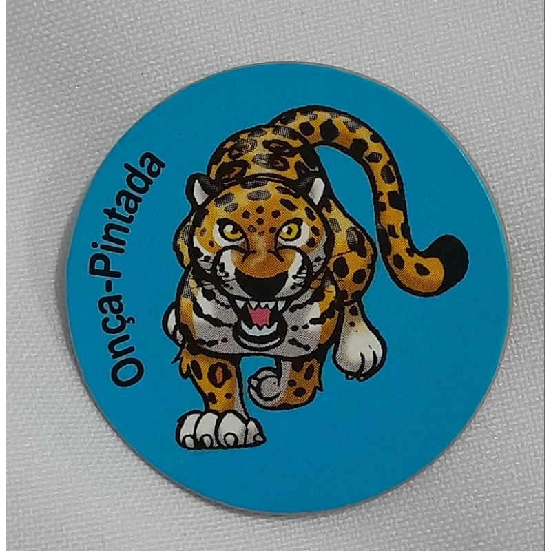 Tazo nº 21 - Onça-Pintada - Ping Pong | Shopee Brasil