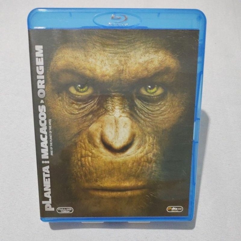 Planeta dos Macacos A Origem Blu Ray 2D usado dublado | Shopee Brasil