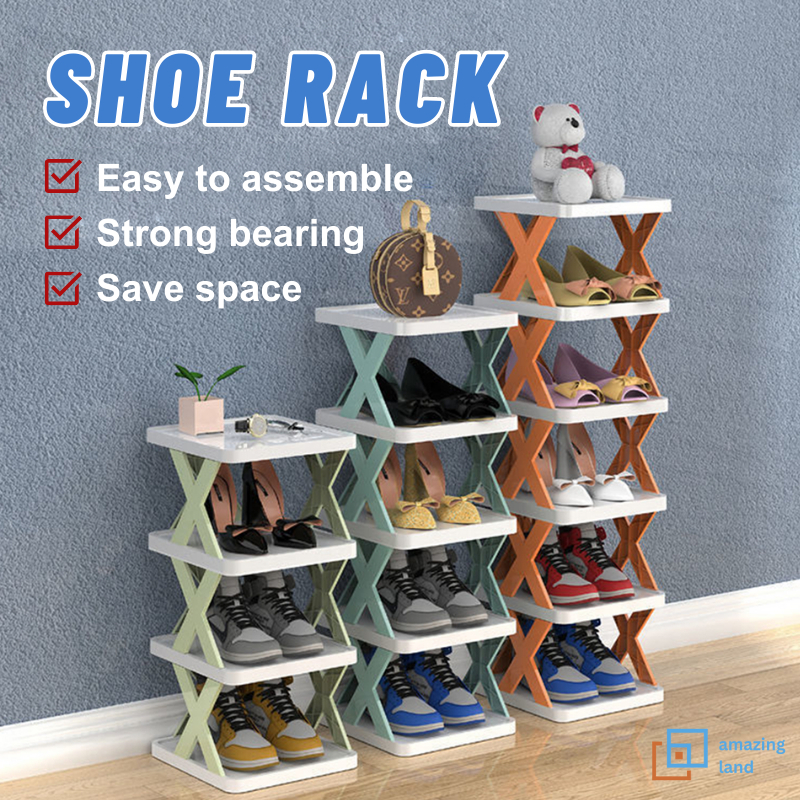 Sapateira Prateleira Sanfonada 3 Andares Organizadora Plástico Multiuso Sapatos Livros Brinquedos