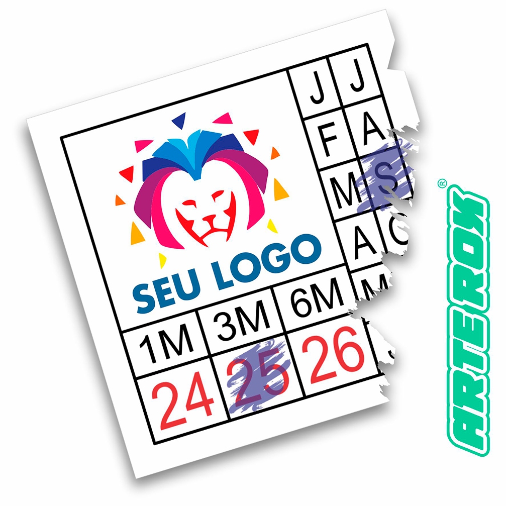 2320 Lacre Casca de Ovo 1x1 cm Destrutivel Selo Etiqueta Adesivo Garantia Personalizado