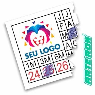 3480 Lacre Casca de Ovo 1x1 cm Destrutivel Selo Etiqueta Adesivo Garantia Personalizado