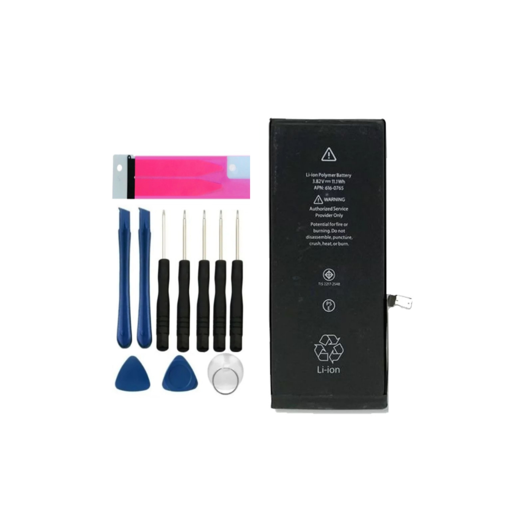 Bateria compatível com iPhone 8 Plus Saude 100% + Ferramentas