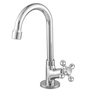 Torneira De Banheiro Lavatório - Metal Inox Luxo 1/4 Volta