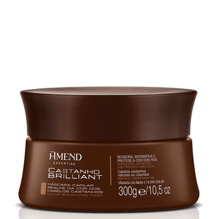 Amend Expertise Máscara Realce da Cor Castanho Brilliant 300g