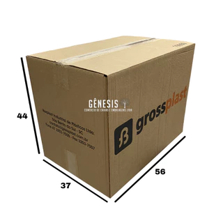 Kit Mudança 10 Caixas De Papelão Grande 56x37x44 Seminova Kraft C/Logo