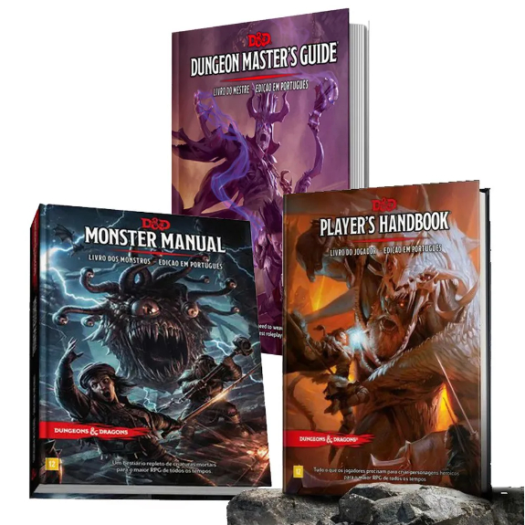 RPG DUNGEONS & DRAGONS - ITENS ORIGINAIS - WIZARDS/GALAPAGOS D&D DnD