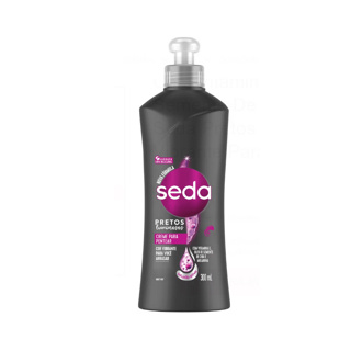 Creme Para Pentear Seda Pretos Luminosos 300Ml