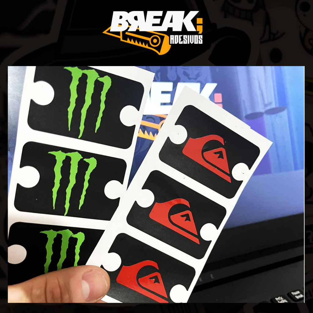 Adesivo Burrinho de Freio para Freio a Disco - Fan/Titan/Factor/Honda/Yamaha