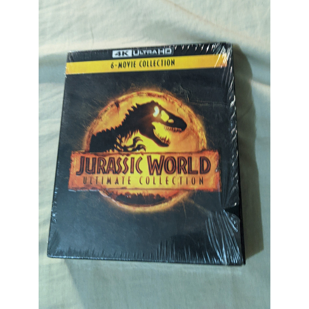 Blu-ray 4k - Box Coleção Jurassic World Ultimate Collection | Shopee Brasil