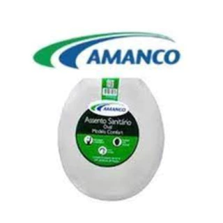 ASSENTO SANITARIO AMANCO MODELO COMFORT ALMOFADADO UNIVERSAL