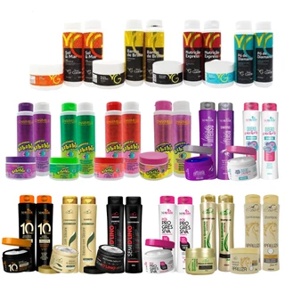 Kit 30 Produtos - Shampoo + Condicionador + Máscara imperdível