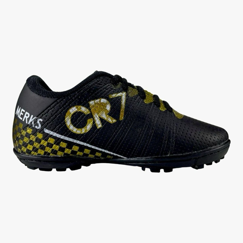 Chuteira infantil society menino Cr7 original confortável lançamento ...