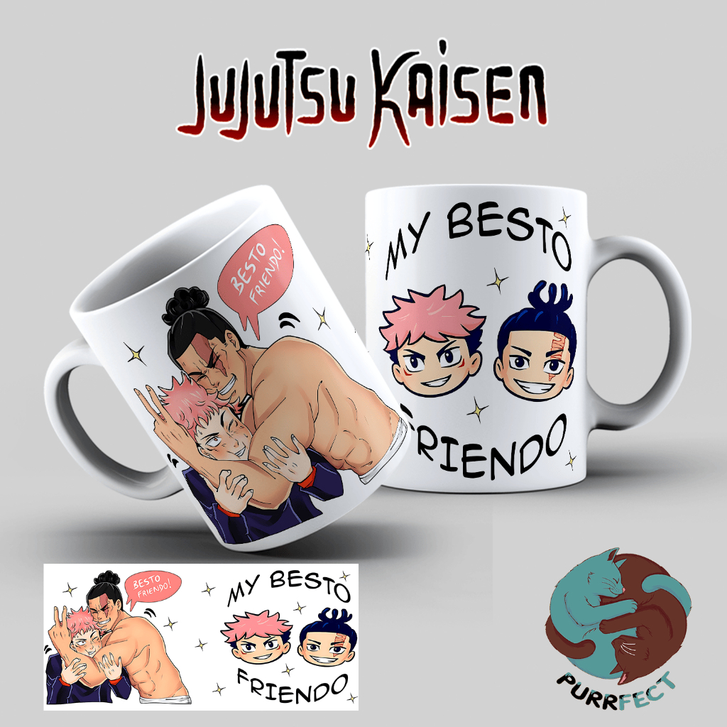 Caneca My Besto Friendo - Jujutsu Kaisen