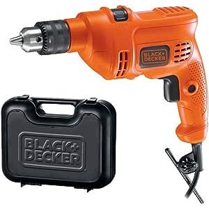 FURADEIRA BLACK+DECKER C/MALETA DE IMPACTO 3/8 560W TM500KBR 110 ou 220V STANDARD
