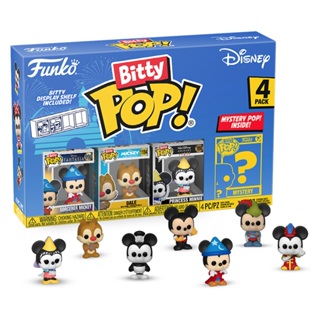Funko Bitty Pop Disney - Mickey, Dale, Minnie E Mistery