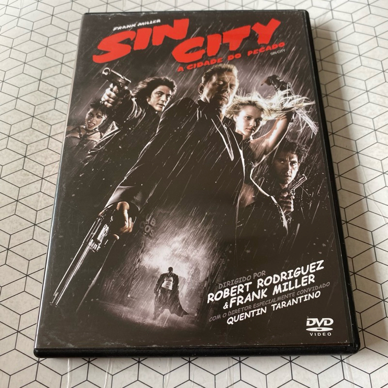 Dvd Original Sin City A Cidade Do Pecado Shopee Brasil