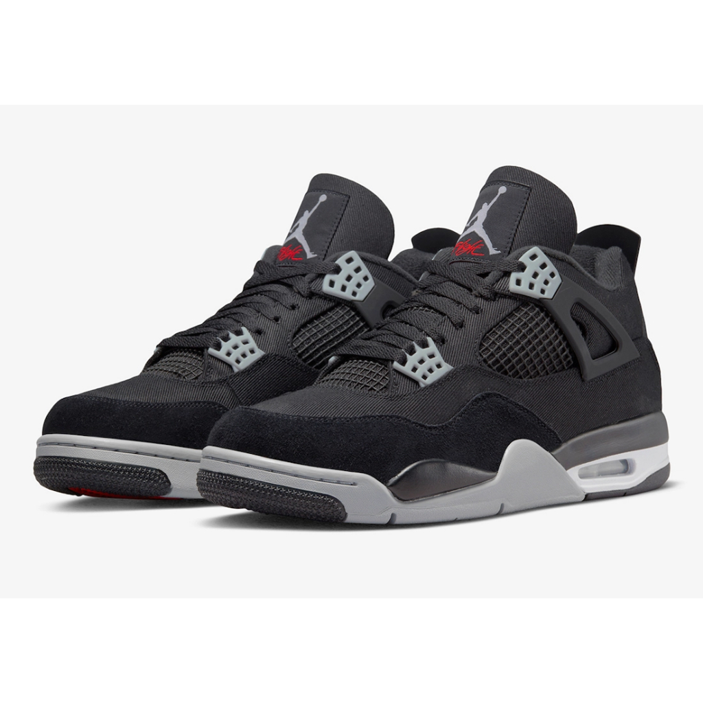 Air Jordan 4 - “Black Canvas”