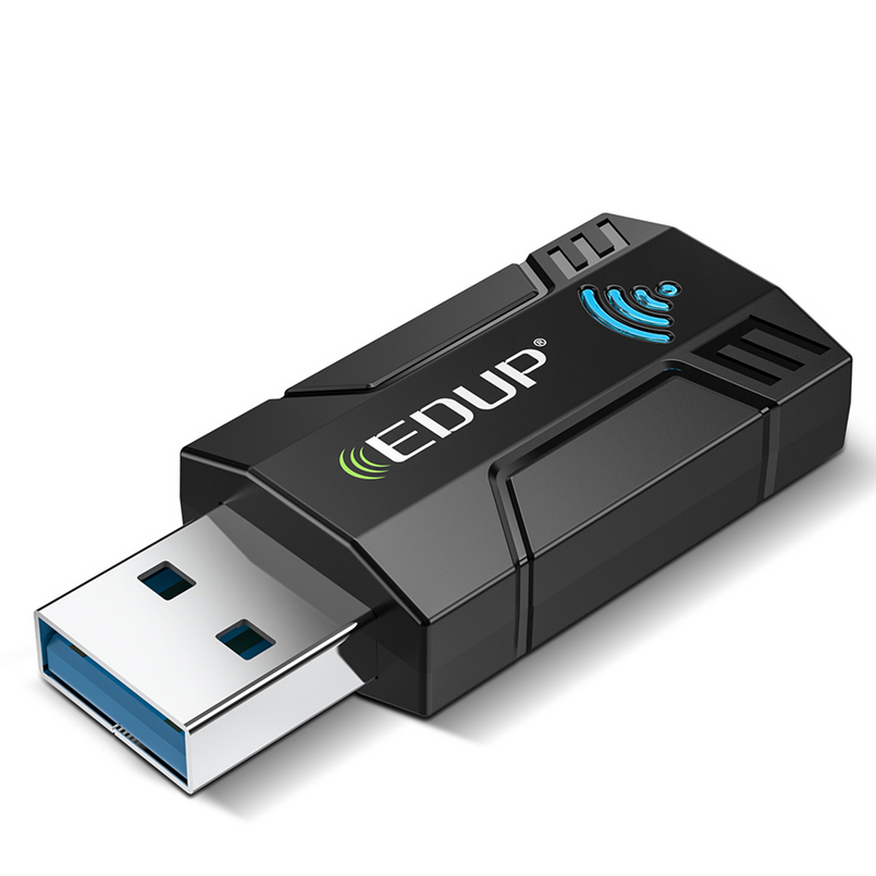 Adaptador edup original wifi usb dual band 2 4 e 5ghz 1300mbps ac 5g
