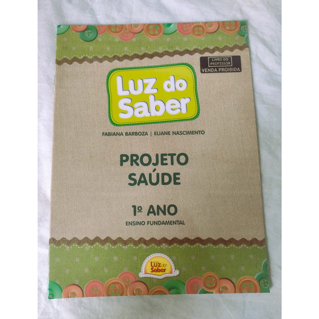 luz do saber livro do professor projeto saúde 1º ano fundamental ...